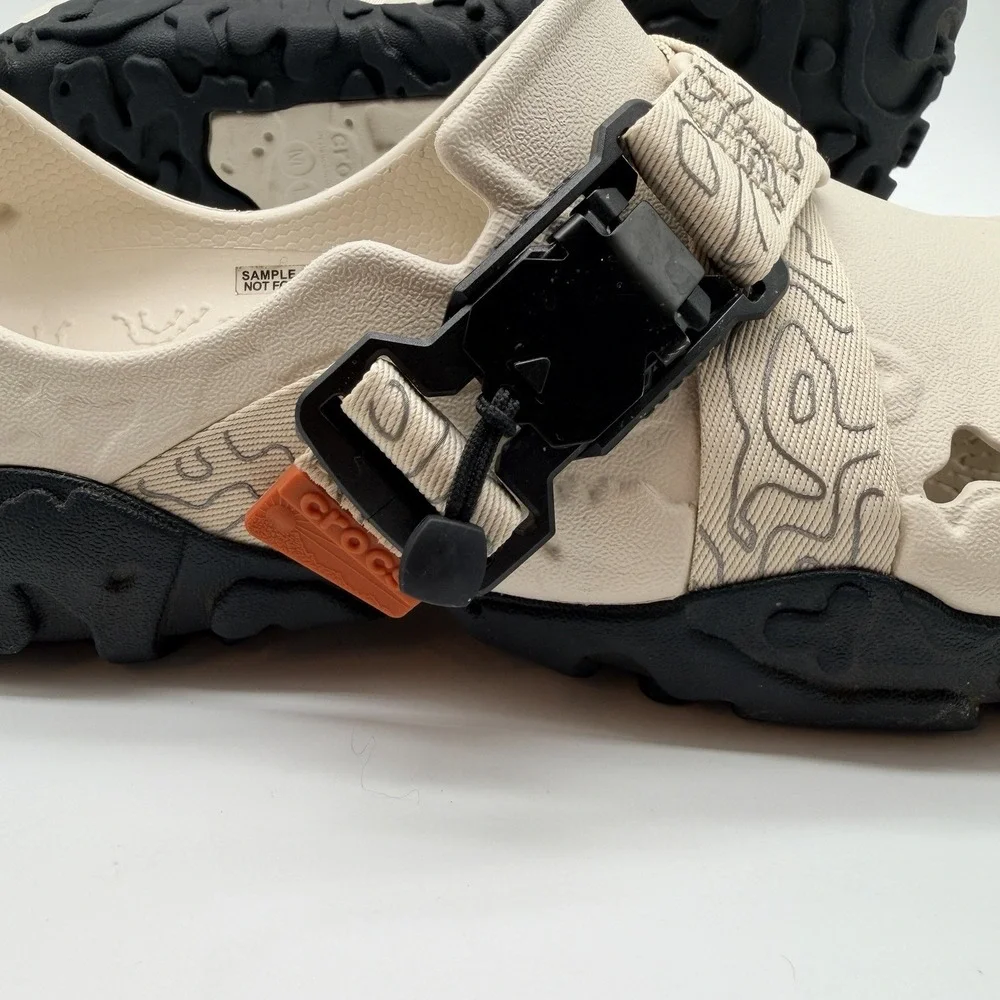 Crocs‎ Sandals Men's Sz 13 White All Terrain Atlas Clogs